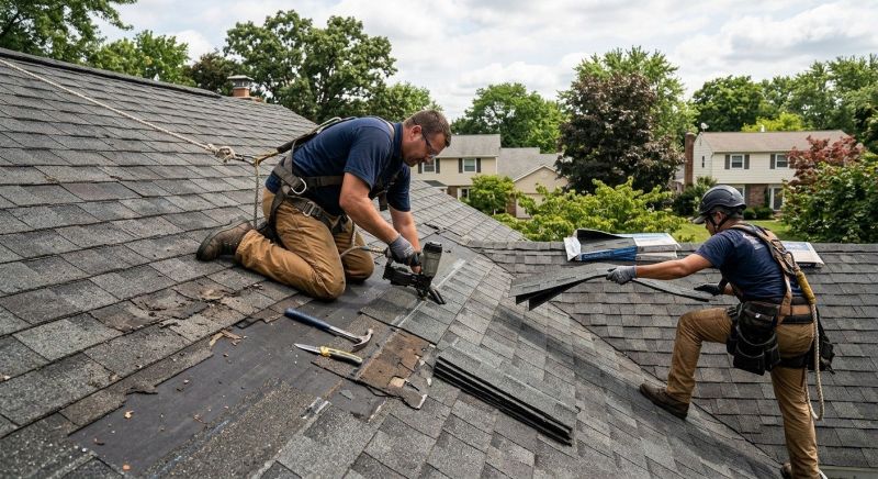 House Roof Repair in Cartersville, VA