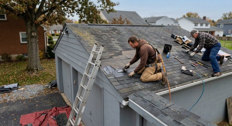 House Roof Repair in Midlothian, VA