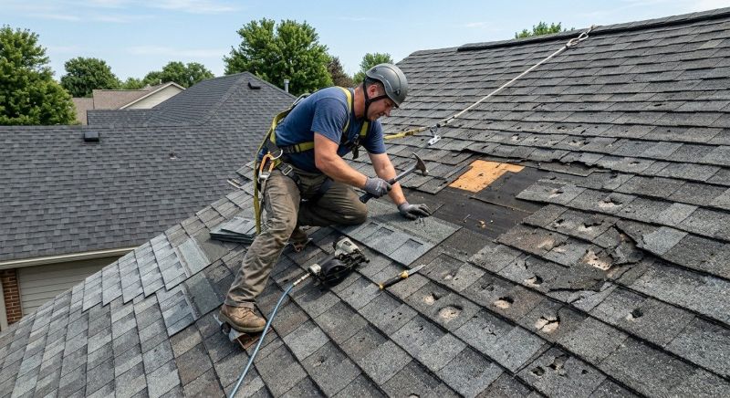 House Roof Repair in Mineral, VA