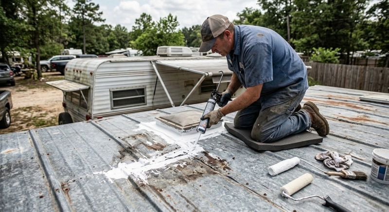 Metal Roof Flashing Repair in Goochland County, VA