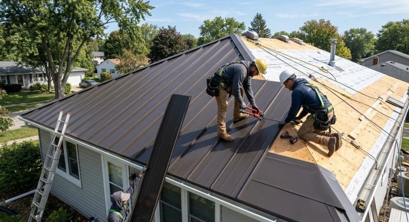 Metal Roof Installation in Rockville, VA