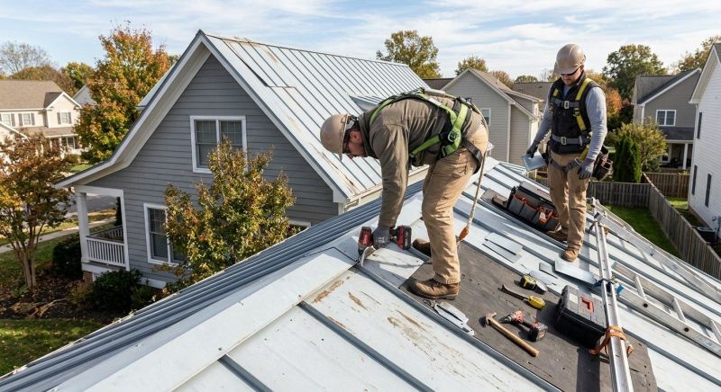Metal Roof Repair in Chesterfield, VA
