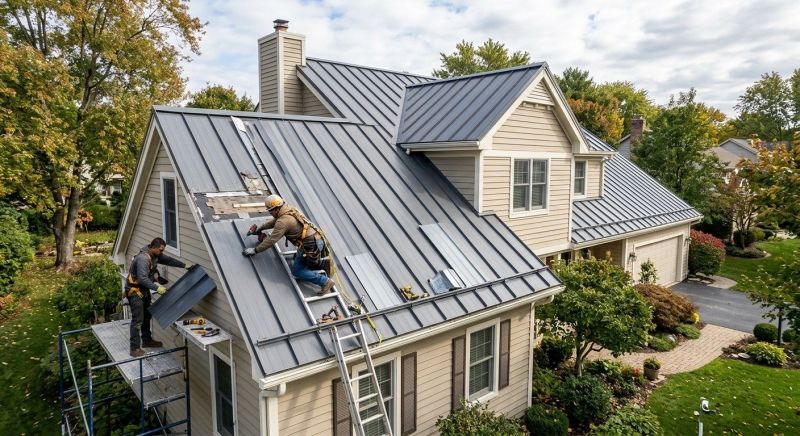 Metal Roof Repair in Kents Store, VA