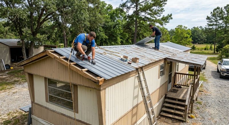Metal Roof Repair in Midlothian, VA
