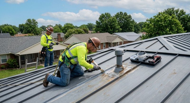 Metal Roof Repair in Midlothian, VA