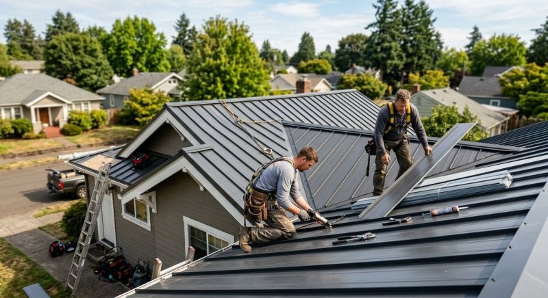 Metal Roof Repair in Powhatan, VA