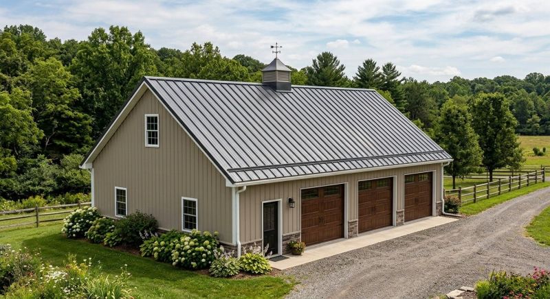 Pole Barn Roof Repair in Fork Union, VA