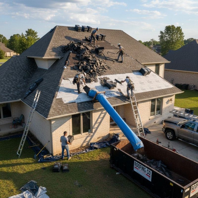 Residential Roof Replacement in Amelia Court House, VA