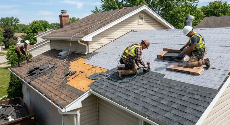 Ridge Cap Replacement in Goochland County, VA