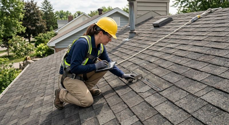 Roof Damage Inspection in Ashland, VA