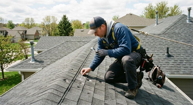 Roof Damage Inspection in Ashland, VA