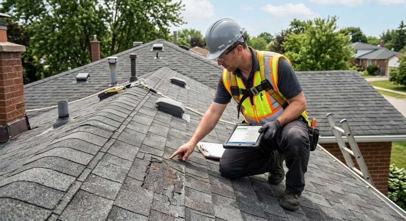 Roof Damage Inspection in Chesterfield, VA