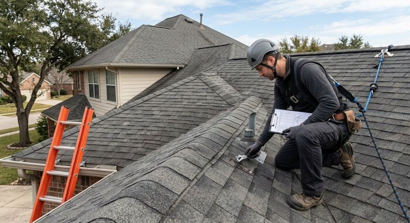 Roof Damage Inspection in Goochland County, VA