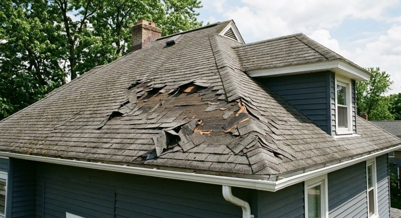 Roof Damage Repair in Midlothian, VA