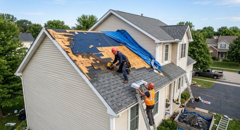 Roof Damage Restoration in Amelia Court House, VA