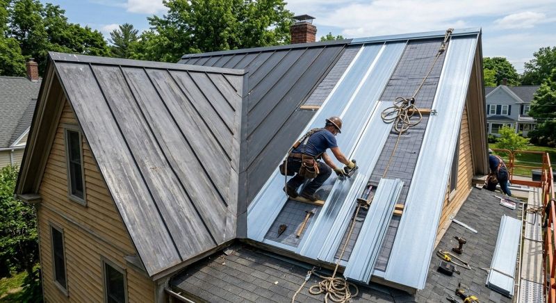 Roof Panel Repair in Goochland County, VA