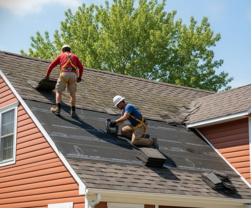 Roof Shingles Replacement in Amelia County, VA