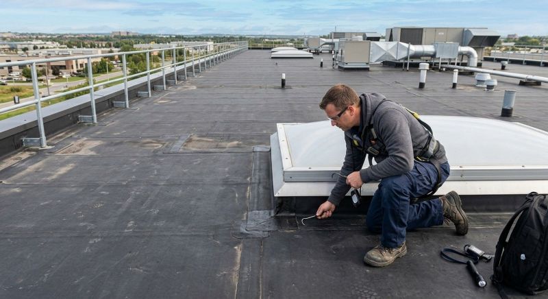 Rubber Roof Inspection in Goochland County, VA