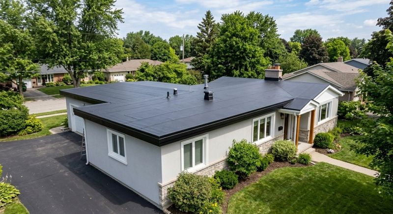 Rubber Roof Installation in Goochland County, VA