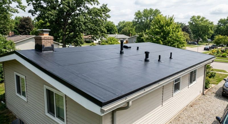 Rubber Roof Installation in Goochland County, VA
