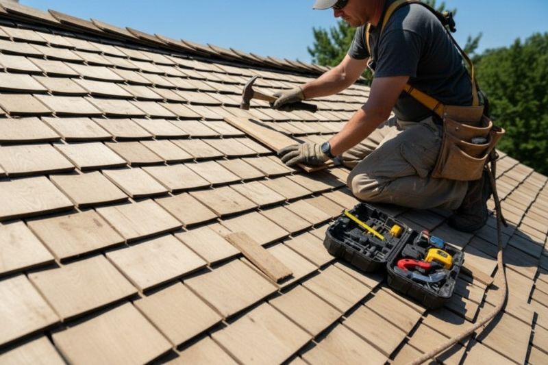 Shake Shingle Repair in Rockville, VA