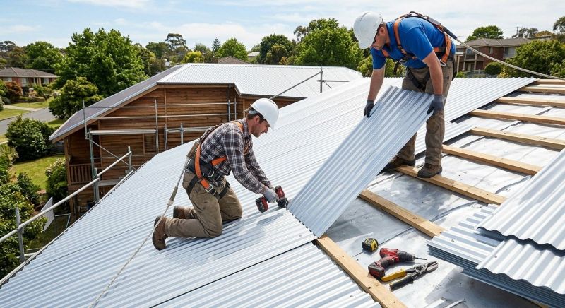 Sheet Roofing Installation in Henrico County, VA
