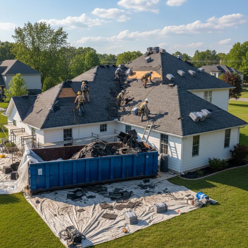 Shingle Roof Replacement in Goochland County, VA