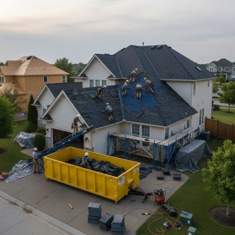 Shingle Roof Replacement in Moseley, VA