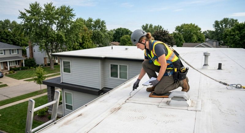 Single Ply Roof Inspection in Goochland County, VA