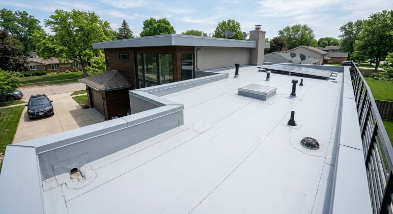 Single Ply Roof Replacement in Ashland, VA