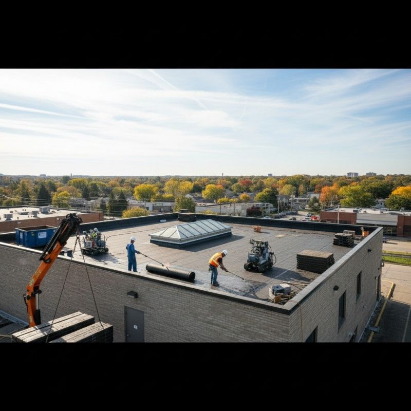 Single Ply Roof Replacement in Henrico County, VA