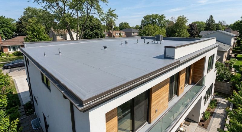 Single Ply Roof Replacement in Kents Store, VA