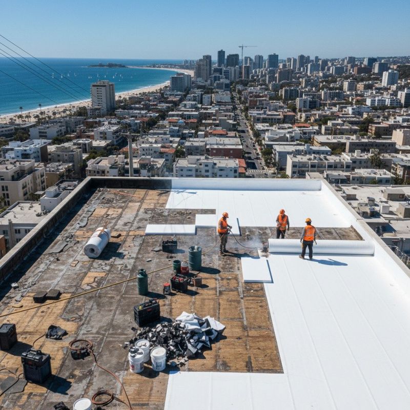 Single Ply Roof Replacement in Richmond, VA