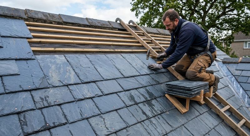 Slate Roof Construction in Amelia County, VA