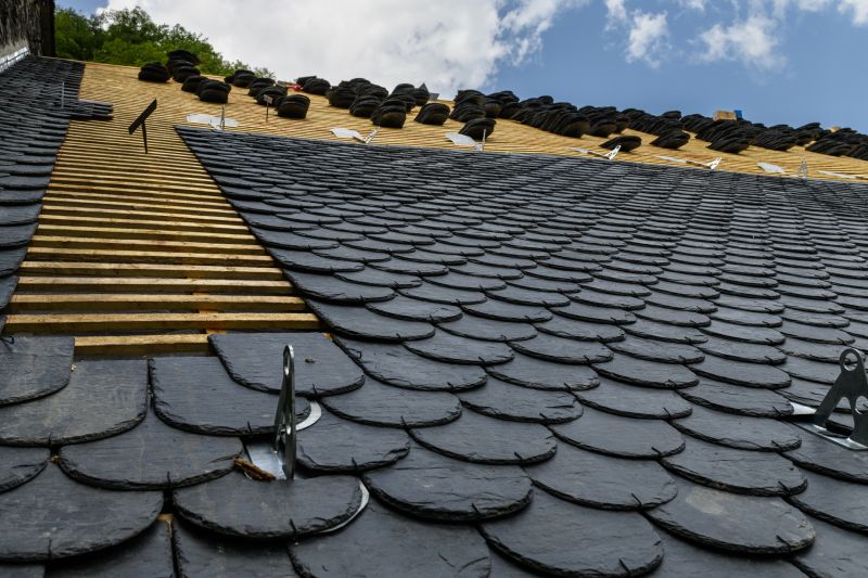 Slate Roof Construction in Moseley, VA