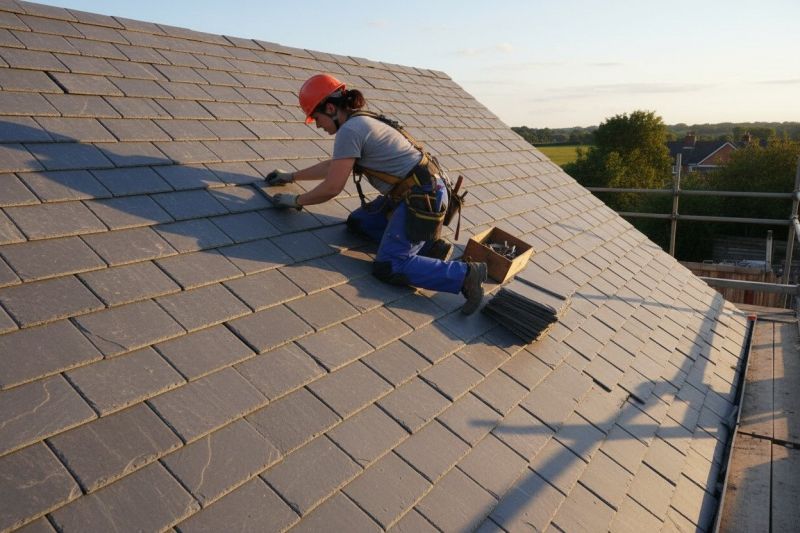 Slate Roof Leak Repair in Goochland County, VA