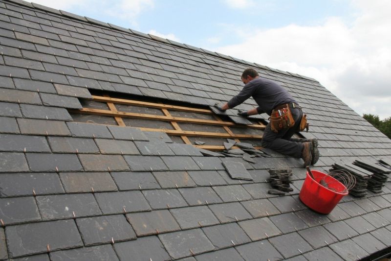 Slate Roof Repair in Amelia Court House, VA