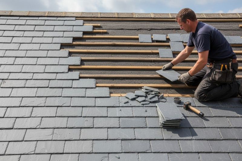 Slate Roof Repair in Fork Union, VA