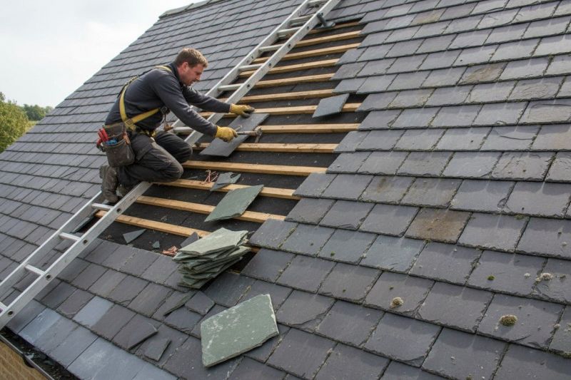 Slate Roof Repair in Rockville, VA