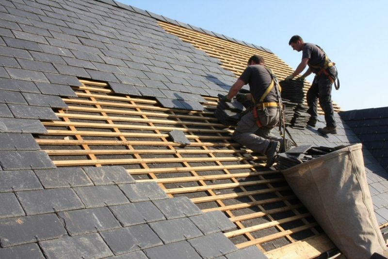 Slate Roof Replacement in Amelia Court House, VA