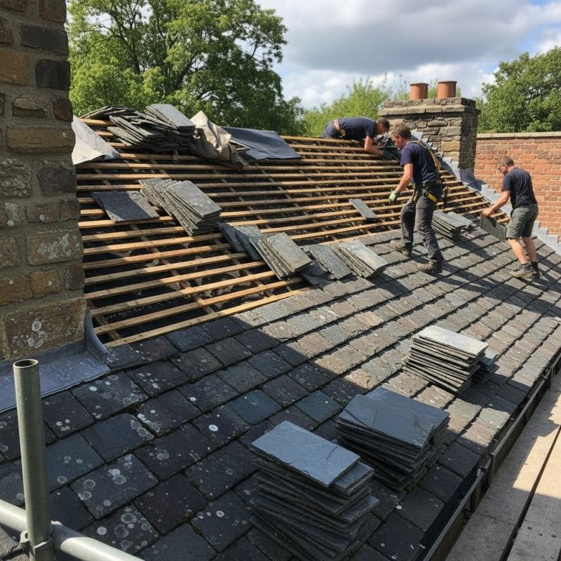 Slate Roof Replacement in Henrico County, VA