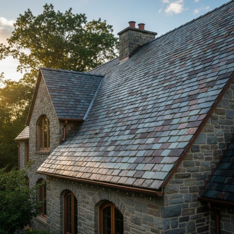 Slate Roof Replacement in Henrico County, VA