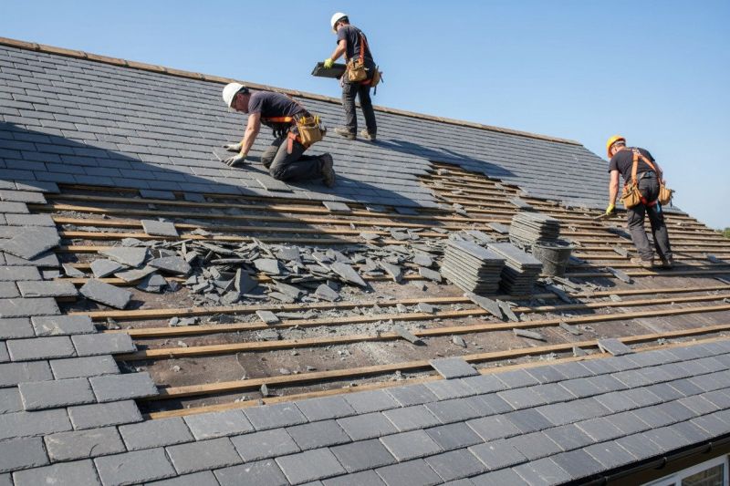 Slate Roof Replacement in Moseley, VA