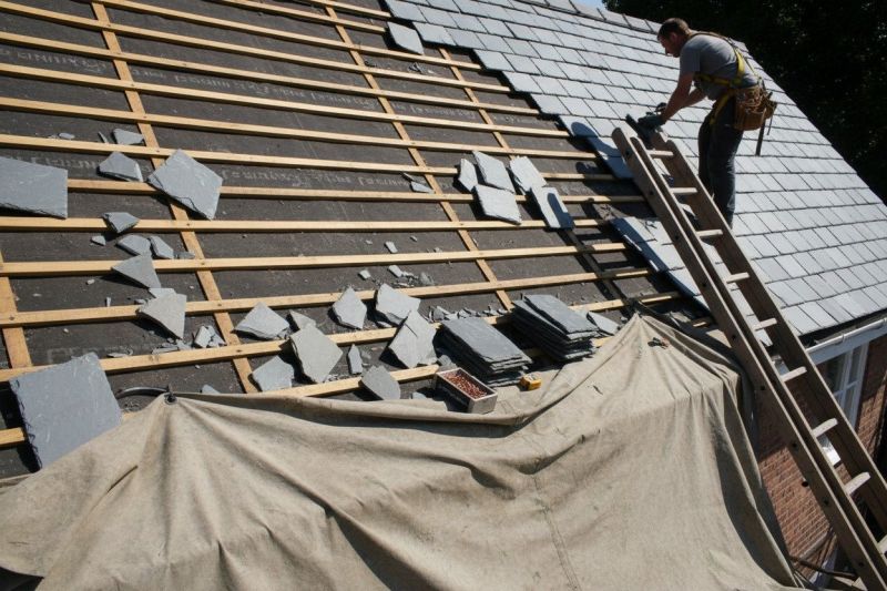 Slate Roof Replacement in Powhatan, VA