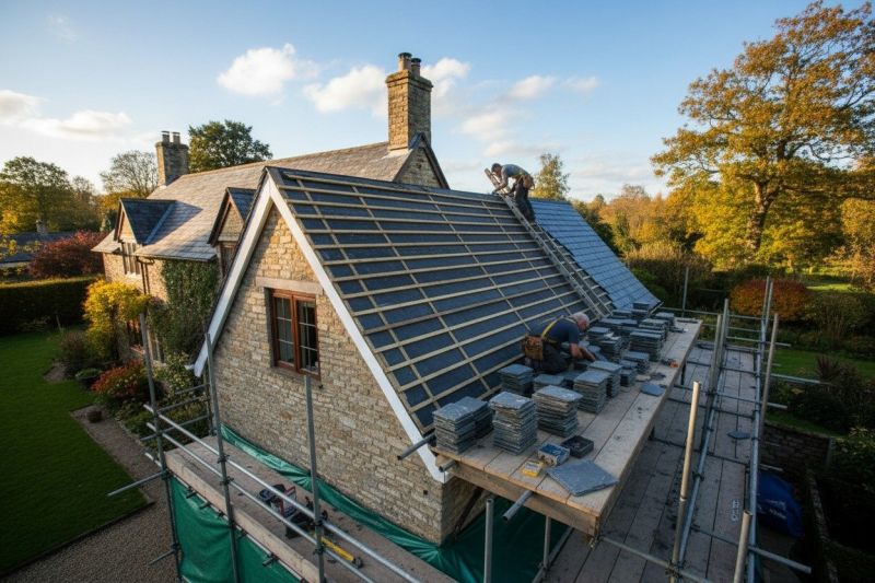 Slate Roof Replacement in Richmond, VA