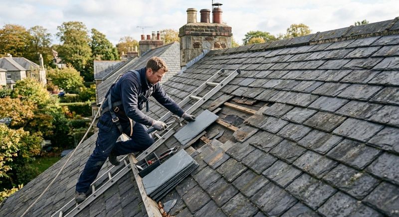 Slate Shingles Repair in Ashland, VA