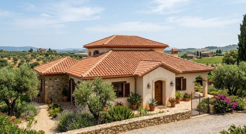 Spanish Tile Roof Replacement in Goochland County, VA