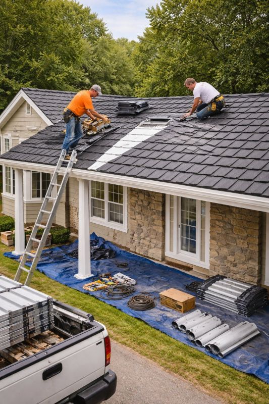 Steel Roof Installation in Goochland County, VA