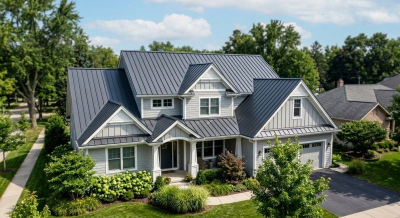 Steel Roof Replacement in Chesterfield, VA