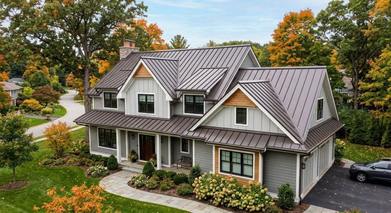 Steel Roof Replacement in Moseley, VA